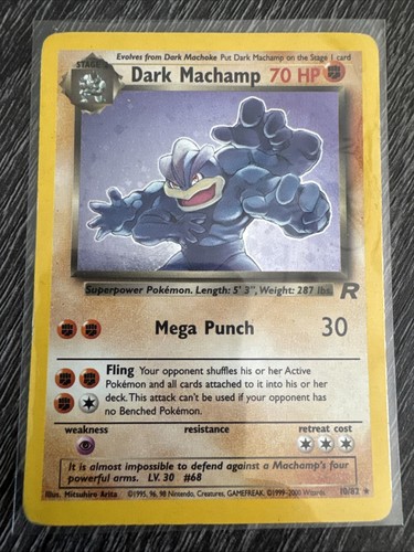 Pokémon dark machamp prima - dark,