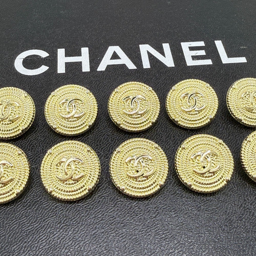 Chanel buttons logo - 10, cc