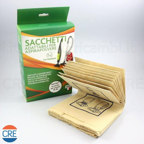 Sacchetti carta x10 - x10, bidone