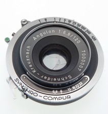 SCHNEIDER Angulon 120mm f 6.8 #7000007 on Synchro-Compur shutter (internal #100)
