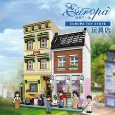 Europa Town: Set Blocchi Costruzioni Negozio Giocattoli Nuovo 3.623 PZ (01010) Nuovo Con Scatola