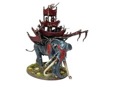 MUMAKIL OF HARAD 14 signore degli anelli warhammer 28mm miniature dipinte Mordor