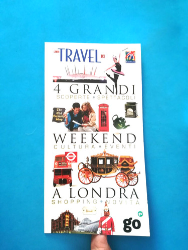 Depliant travel londra viaggi - depliant,