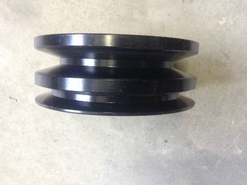 Fodero doppia puleggia con - doppia,