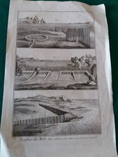 STAMPA FINE '700 PESCA MARE