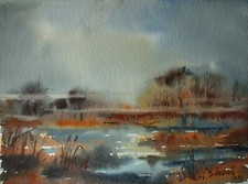 Siegfried SCHWAB (Rottenmann 1927-2010 germogli) Danubio