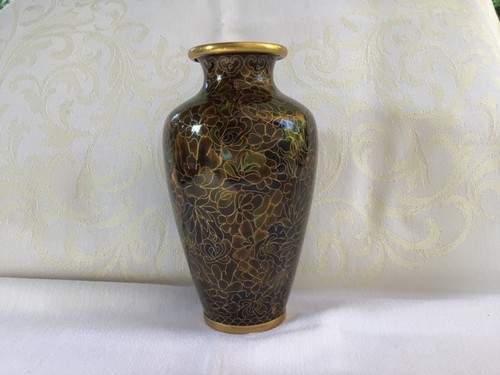 Vaso cloisonne smaltato - vaso, cloisonne,