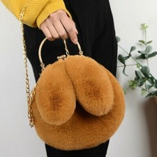 Donna Ragazze Pelliccia Finta