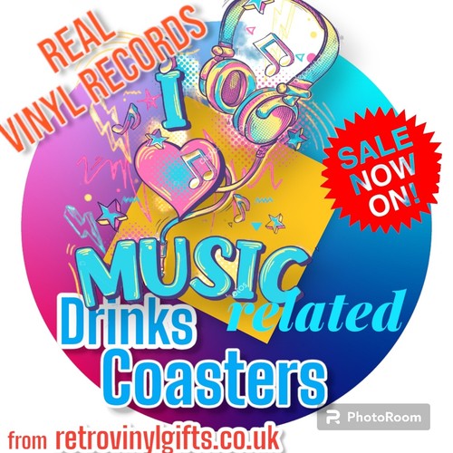 Drinks coasters music - drinks,