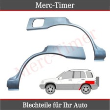 Coppia parafanghi posteriori Suzuki Grand Vitara 5T 1997-2005 lamiera riparazione passaruota LR