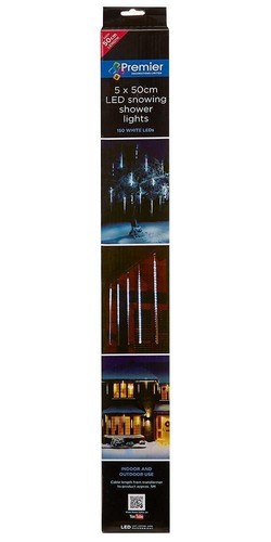 150 led effetto neve feste - neve,