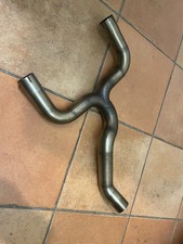 pre silenziatore inox ZACH a Y basso per modelli BMW R80 R100 GS, R, RT