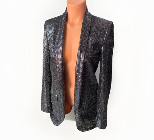 Giacca blazer zara argento - giacca,