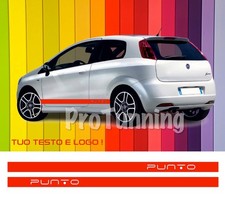 Adesivi Auto Fiat Grande Punto Abarth Evo Personalizzabili Sportivi Decal Tuning