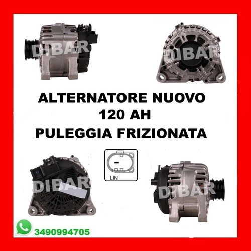 Alternatore nuovo 120ah ford - alternatore,