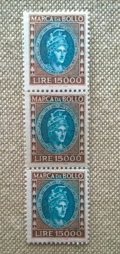 1982 tre marche da bollo - 1982.92,