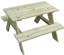 Kit Tavolo Picnic 35" Marrone