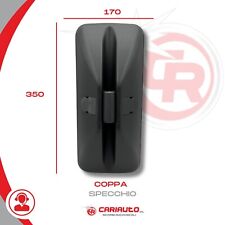 Specchio Retrovisore Coppa GRIGIA UNIVERSALE IVECO CAMION CAMPER TRATTORI 35X17