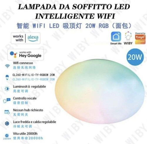 Plafoniera led 20w - led,