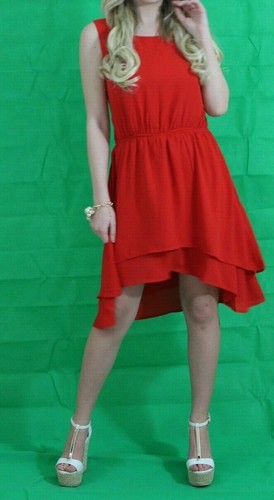Abito donna vestito rosso