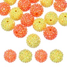 Perline resina strass 20mm