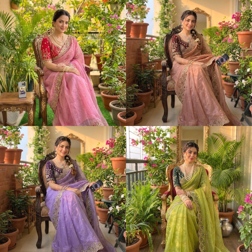 Nuova camicetta saree - camicetta,