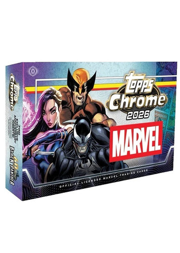 2026 topps chrome marvel - topps,