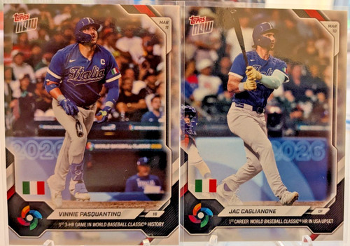 Topps now wbc team - now, cag