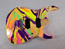 Corpo chitarra multicolore