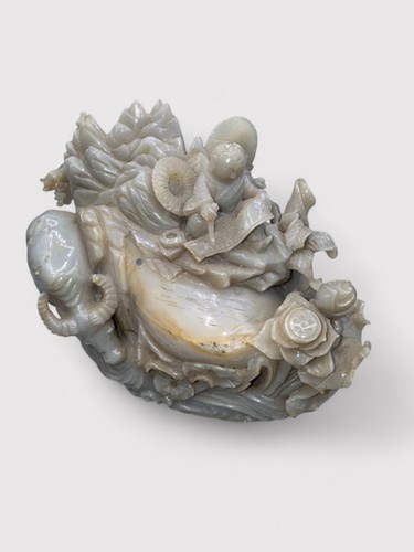 Agata acqua intaglio - d'acqua, cina