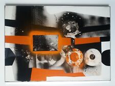 ALVARO MONNINI Firenze smalto su tela, cm.50x70, 1973 Astrattismo Classico