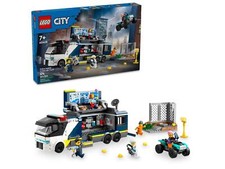 60418 LEGO CITY CAMION LABORATORIO MOBILE DELLA POLIZIA 674 MATTONCINI 7+ NUOVO