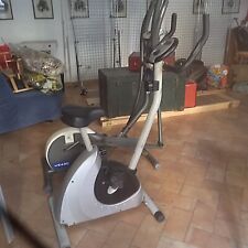 coppia cyclette ed ellittica da allenamento 