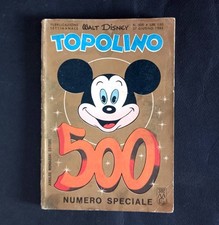 TOPOLINO LIBRETTO 500 del 1965 - Speciale - No Bollino - BUONO. Leggi descr