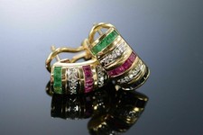 Orecchini a clip Omega