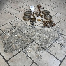 Lampadario vintage smontato