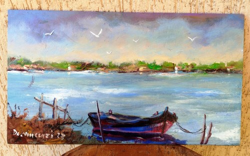 Scorcio lagunare 2023 quadro - lagunare",