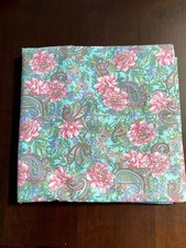 BASSETTI LENZUOLO MATRIMONIALE SOPRA VINTAGE ANNI '90 PURO COTONE MADE IN ITALY