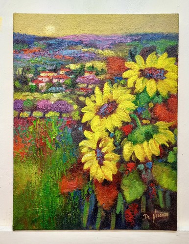 Quadro dipinto paesaggio - dipinto,