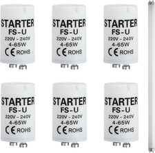 6 Pezzi Starter Neon 4-65W