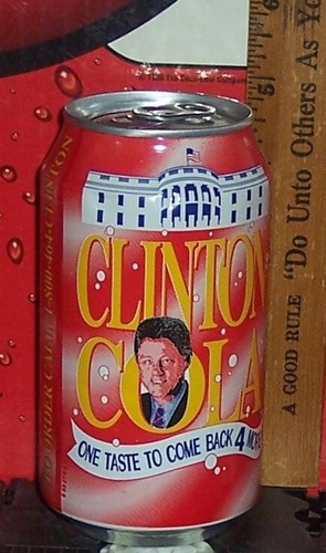 Clinton cola one taste - clinton,