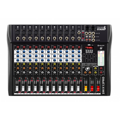 Mixer audio is2mix12pro 12ch - mixer,
