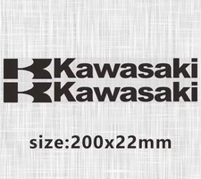 2 Adesivo KAWASAKI per moto e
