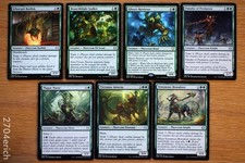 Set 7 creature tossiche verdi