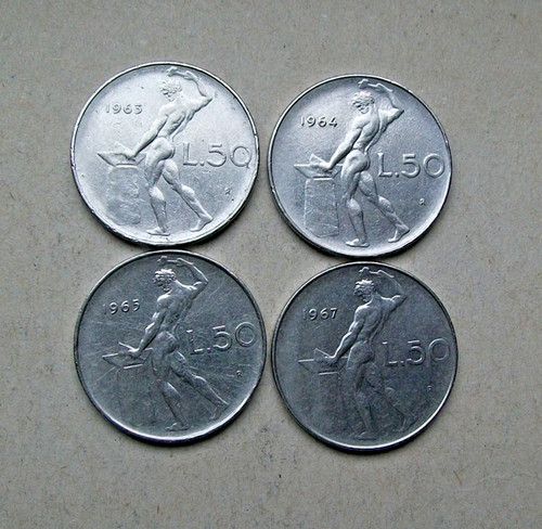 1963 1964 1965 - e, monete