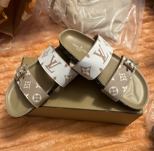 Louis vuitton sandali con logo - louis,