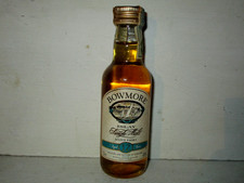 miniature mignon whisky BOWMORE ISLAY 12 years old SINGLE MALT