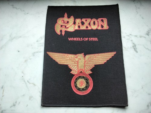 Saxon mini backpatch original - backpatch,