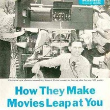 Fare film in 3D 1953 CINERAMA