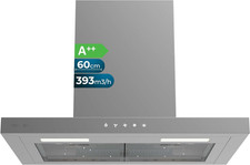 Cappa Aspirante 60 Cm Tipo T Bolero Flux TT 604000 Inox A++. Aspirazione 393M3/H